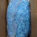 Caleihd Crinkle Cut Paper Shred Packing Grass Cushion Paper Streamer for Christmas Wedding Birthday Bridesmaid Engagement Craft Gift Boxes Bags Basket Filler Decoration 4.5oz Blue