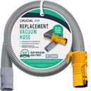 Crucial Vacuum Hose Compatible With Dyson DC07 All Floors Hose Silver/Yellow No. 904125-51