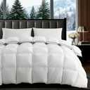 duvets Down Comforter King Size White