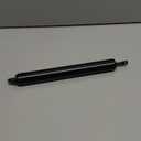 Screen and Storm Door Closer Kit, Closer for Heavy Storm Doors | Screen and Storm Door Push Button Latch Set | Storm Door Protector Chain and Spring (Black-Only Closer)