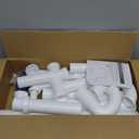 Kitchen Sink Drain Kit,1-1/2,for Most Kitchen Sink Drain Repair Kit and Bathroom Sink Drain Kit, Kitchen Sink P Trap Drain Kit 1 1/2 for Sink Plumbing Kit, Completed Sink Pipe Replacement Kit