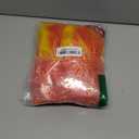 4 Pcs Halloween Angry Costume Include Flame Wig Stripe Tie Gloves and Belt for Men Women Dress up