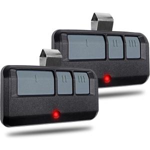 2 for Chamberlain Craftsman LiftMaster Garage Door Opener Remote, Replaces 893LM 893Max 891LM 371LM 373LM 971LM 973LM, no Wait Wireless Remote Keyless Entry, Safe Security (Black)