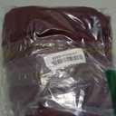 ANRABESS Lounge Sets for Women 2 Piece Foldover Yoga Flare Leggings Pants Crop Tops Casual Y2K Outfits Matching Tracksuit Set (Large, Burgundy)