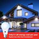 Sengled Dusk to Dawn Light Bulbs Outdoor, A19 LED Sensor Bulbs 3 Pack, 5000K Daylight 1200 Lumens, 75W Equivalent 10.5W, E26 Base Automatic On/Off Photocell Light Bulbs for Porch and Garage