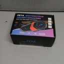 FEYA Motorcycle Helmet Speakers Super Long Battery Life Helmet Headset with Hi-Fi Sound Quality Dual Noise Reduction IPX6 Automatic Answer/Call Music Control/AI Voice/Soft & Hard Mic 1 Pack - Multi