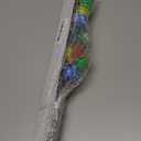 6 Pcs 15" x 2" Magnetic Display Board Souvenir Bulletin Board Strip Set with 48 Pcs Colorful Magnet for Office Home Wall Display Notes, Photos(Black)