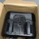 CHEFMAN 6 Quart Dual Basket Air Fryer Oven with Easy View Windows, Sync Finish, Hi-Fry, Auto Shutoff, 2 Independent 3Qt Nonstick Dishwasher Safe Frying Baskets, Digital Double Air Fryer - Black