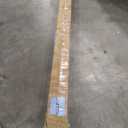 Aluminum Fence Post 2x2 Inches Black with Power Coated - 5.58' High Post with Cover and Base Cover and 4 Expansion Bolts, DIY Installation, for Concrete, Universal Fit