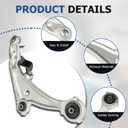 WFLNHB 10PCS Suspension Kit Front Lower Control Arms