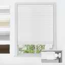 LazBlinds No Drill Cordless Cellular Shades, 34" W x 64" H, White
