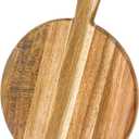 16x12 Inch Acacia Cutting Board Wood Serving Board with Handle Acacia Chopping Board for Home Kitchen Wedding Party