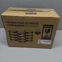 24-Piece Small Glass Food Storage Containers with Lids Airtight, 1.5 Cup Meal Prep Containers Set, Microwave&Dishwasher Safe, Leak-Proof, BPA-Free, Grey