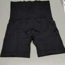 TAILONG Mens Shapewear Tummy Control Underwear Compression Shorts Slimming Body Shaper Leg Boxer Briefs (Black) XL