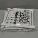 Adjustable Dog Gate - 13-22 Inch Height, 18-43 Inch Width Extension - No Drill Pet Gate for Doorways, Stairs, Puppies - Heavy Duty Metal Safety Gate (White)