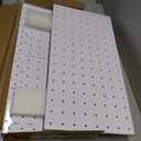 Ultrawall 4 Pcs Metal Pegboard Wall Panels, Peg Boards for Garage Tool Storage