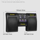 Donner Wireless Bluetooth Page Turner Pedal for iPad Tablets Phone Foot Pedal Rechargeable,Black