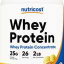 Nutricost Whey Protein Powder Pineapple (2 LBS) - Gluten-Free, GMO-Free, from Whey Protein Concentrate (2 Pound (Pack of 1))