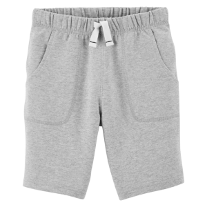 The Children's Place Boys' Pull on Jogger Shorts Size 5 Grey