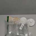 DWTS DANWEITESI Glass Cups with Lids and Straws,24 oz Smoothie Cup with Lid and Straw-Boba Mason Jar,Matcha Cup Wide Mouth Reusable Drinking Glasses,Iced Coffee Cups Glass,Vasos De Vidrio【3 Pack】