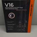 KastKing V16 Fishing Rod Rack With Rotating Base- Fishing Pole Rack Holds Up to 16 Fishing Rods or Combos, Lightweight and Durable ABS Construction, Space-Saving Fishing Rod Holders for Garage