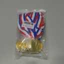 Abaokai 12 Pieces Gold Award Baseball Medals for Kids Sports Games, Party Favors, 2 Inches