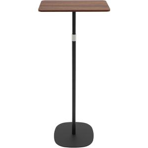 End Table, Height Adjustable Tall Side Tables Living Room, Small Standing Desk for Small Spaces,Square Drink Coffee Tables Sofa Table for Bedroom, Laptop Stand
