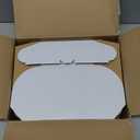 FC Meyer Bakery Boxes - Reversible 6 Classic Box For Pastries & Cookies, Secure Your Bakery Box With Special Side Panel Clips & A Front Tuck Lock, Made In USA, Size 6 x 6 x 3 (Pack of 50)