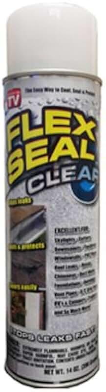 FSCL20 FLEX SEAL Rubber Sealant Coating, Clear, 14-oz.