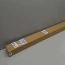 LazBlinds No Drill Zebra Blinds for Windows 35" W x 64" H, Grey