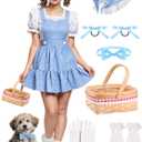 Halloween Costumes for Women, Book Storybook Character Costumes for Women, Girls Halloween Costume Adult Woman Outfit (Medium)