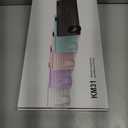 Trueque Wireless Keyboard and Mouse Combo - Full-Size Quiet Keyboard with Palm Rest, Phone Holder, Multimedia Keys, Power Switch, Compatible with Windows, Chrome OS, PC, Laptop (Batteries Included) (Black)