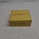 YOHKOH Natural Glass Baby Bottle with Natural Response Nipple, Newborn Anti-Colic Baby Bottles, Wide Neck Mushroom Cap Baby Bottle, Clear (Multicolour-A, 3.4oz (Pack of 4))