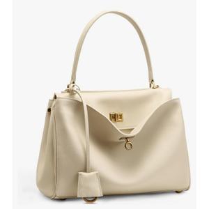 Genuine Leather Tote Bag for Women: Soft Leather Shoulder Handbags - Ladies Satchel Crossbody Purse for Travel (Medium)