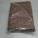 2 Pack Half Round Indoor Door Mat 18"X30",Non Slip Machine Washable Entryway Rug for Front/Back Outdoor,Half Circle Absorbent Low Profile Entrance Kitchen Floor Mat Doormat for Muddy and Paws-Grey (Brown)