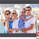 Frameo Digital Picture Frame, 10.1 Inch Smart WiFi Photo Frame with 1280x800 HD IPS Touch Screen, Auto-Rotate, Wall Mountable, Share Photos/Videos Instantly via App from Anywhere 10.1 inch Black