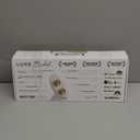 LUXE Bidet NEO 120 - Single Nozzle, Self-Cleaning, Non-Electric Bidet Attachment for Toilet Seat, Adjustable Water Pressure, Rear Wash (Gold)