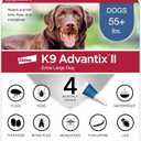 K9 Advantix II XL Dog Vet-Recommended Flea, Tick & Mosquito Treatment & Prevention | Dogs Over 55 lbs. | 4-Mo Supply