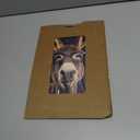 Funny Donkey Bathroom Sign  Farm-Style Humorous Tin Plaque for Restroom or Toilet  Metal Wall Decor for Home or Farmhouse  Ideal Gag Gift  8x12 Inc