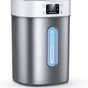 4L Ultrasonic Cool Mist Humidifier with 304 Stainless Steel Tank, Auto Humidity Control, Night Light, and Timer - For Large Rooms and Baby