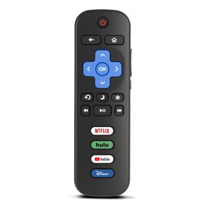 Luyeper Replacement Remote Control for Roku TV, Compatible with TCL Roku, Hisense Roku, Onn Roku Smart TVs (Not for Roku Stick, Box or Player)