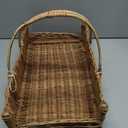 Creative Co-Op Decorative Handwoven Rattan Hanging Basket, Natural