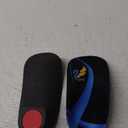 3/4 Arch Support Insoles for Women/Men,QBK Orthotics Shoe Insoles High Arch Supports Shoe Insoles for Plantar Fasciitis, Flat Feet, Over-Pronation,Height Increase Insoles, Heel Cushion InsertsM (Blue)