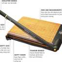 Westcott 15'' TrimAir Wood Guillotine Paper Cutter & Paper Trimmer, 30 Sheet (15107)