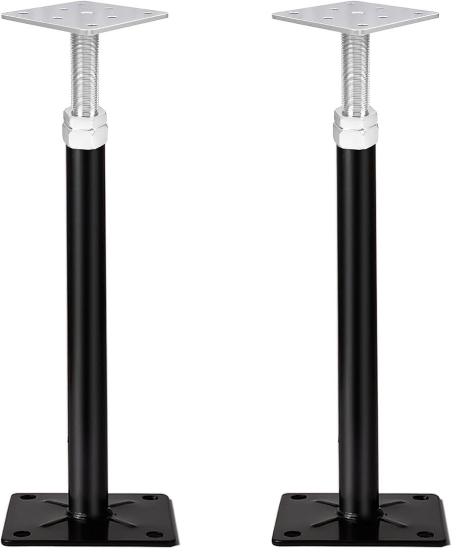 Basement Floor Jack, 11-16 inches Height Range House Floor Jacks Post Pole for Leveling, Adjustable Floor Jack for House Foundation Temporary Support