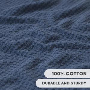 Artoid Mode Ring Spun Cotton Black Dishcloth Kitchen Towels, 12x12 Inch Ultra Soft Absorbent Quick Drying Household Cleaning Kitchen Rags Set of 4