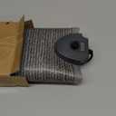 Heated Floor Mat Under Desk for Foot Warmer - Wider Electric Space Heaters 110V Adjustable Temperature Heating Pad - Carbon Crystal & Energy Saving Feet Warmers for Office,Home (Carpet Grain) (Gray)