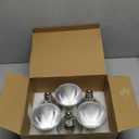 PAR30 Long Neck Halogen Flood Light Bulbs, 120V 60W PAR30 Light Bulb, E26 Medium Base, 2700K Warm Lighting, 3000 Hours for Recessed Light Bulb(6 Pack)