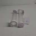 Tioncy 2 Pcs Ice Cream Cone Dispenser Waffle Cones Holder 16'' L x 3'' Dia with 2 Gaskets for Ice Cream Wall Mount