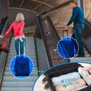 12 Compression Bags for Travel Essentials, Vacuum Packing Space Saver Bags for Cruise Accessories (12-Travel)